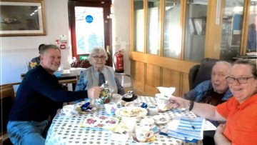 Chelmsford Residents enjoy first coffee morning of the new year